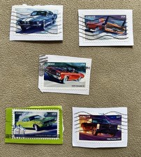 US Sc #4743 - 4747 Muscle Cars