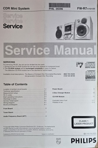 Philips service manual r7 - philips,