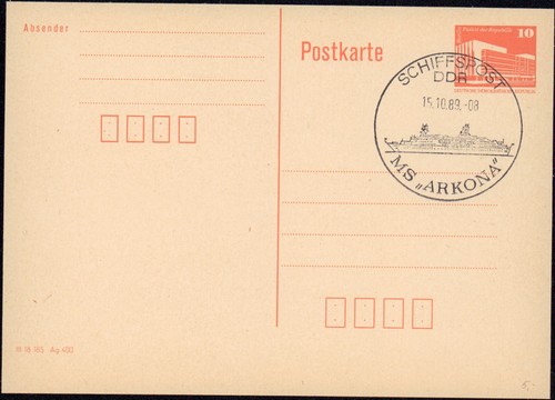 Ddr schiffspost seepost - schiffspost,,