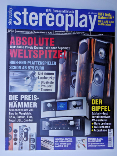 Stereoplay audio physic - stereoplay,
