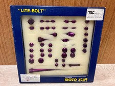 NOS TEC products light alloy purple nuts/bolt Kit/set Shimano XT/STI  oldschool