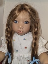 Himstedt Künstler Puppe Lonneke 1998 Neuwertiger Zustand OVP 60cm  +Zertifikat