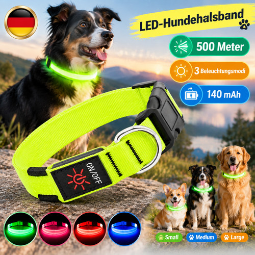 Leuchthalsband für hunde - leuchthalsband,