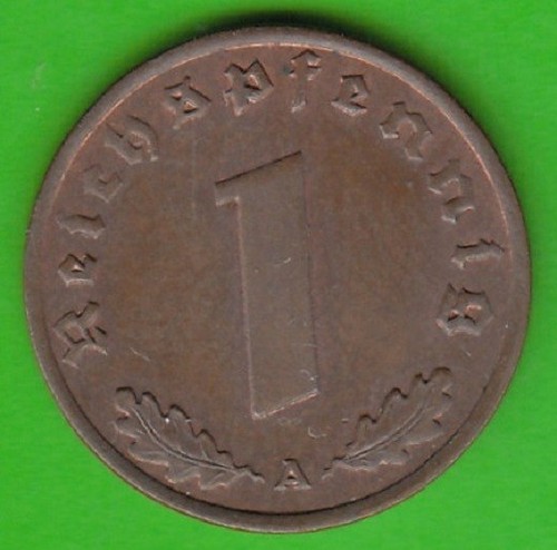 Münze reichspfennig 1936 a - 1,