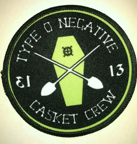 Type negative patch goth - type, o
