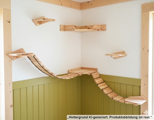Katzenspielplatz 4teilig