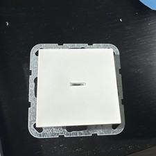 Gira 011600 Kontrollschalter mit Glimmlampe, Aus-Wechsel mit Wippe 029003 NEU