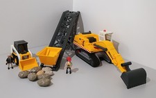 PLAYMOBIL Förderanlage mit Kompaktlader (4041) Mit 4039 Bagger Set