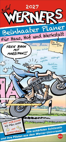 Werner werkstattplaner 2027 - 2027, |