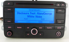Autoradio Navigation 1K0035191E RNS 300 CD MP3 Blaupunkt 7612002076  + Code #036