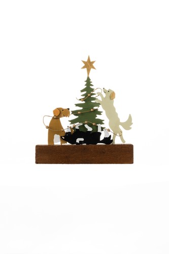 Hunde dressing weihnachtsbaum - dressing,