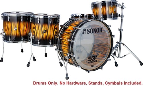 Sonor sq2 black burst lacquer - sonor,