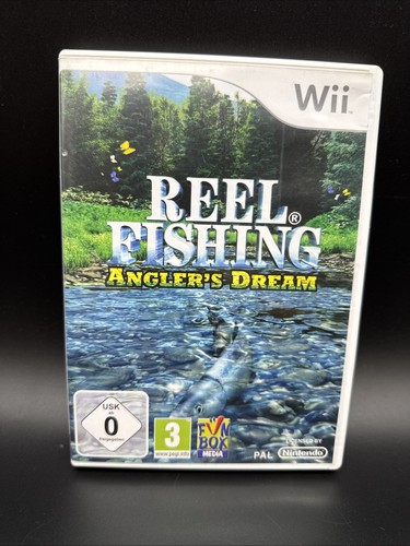 Nintendo wii reel fishing - reel,