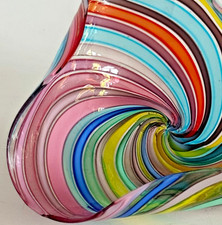 alte Glasschale Murano 50er