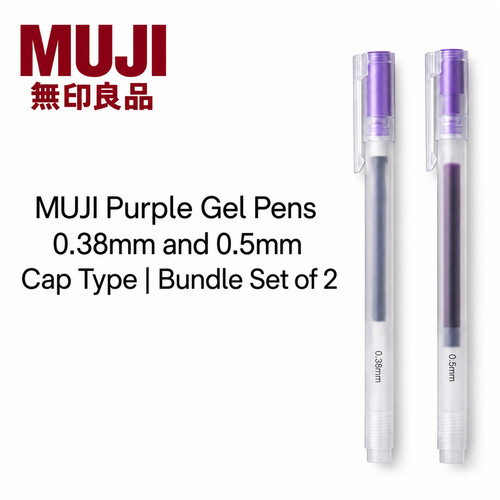 Muji lila gelstifte - gelstifte, mm