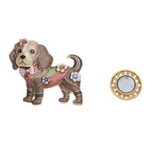 Brosche Anstecknadel Strass
