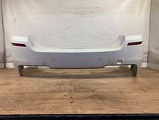 BMW F10 Limo M Paket Stoßstange hinten Heckstoßstange PDC in Alpinweiss 300