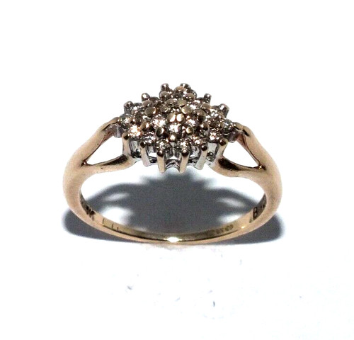 Damen ring set 9ct gelbgold - damen,