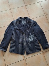 Damen Blazer, Gr. 44, schwarz-weiß, gestreift, von Gerry Weber