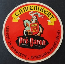 Käseetikett CAMEMBERT DU