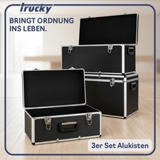 Aluminium 3 Set Boxen Alubox