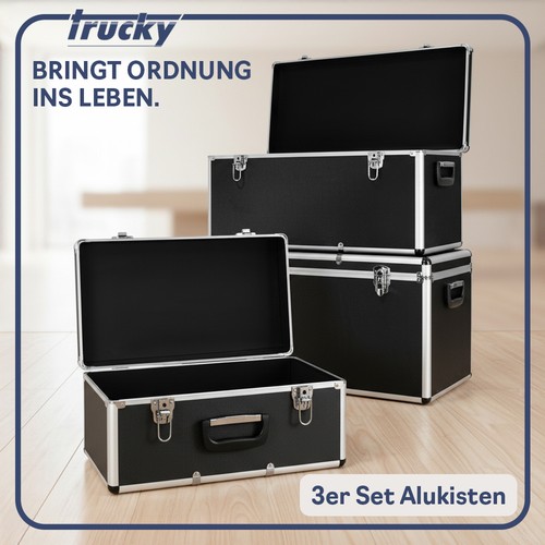 Aluminium set boxen - aluminium,