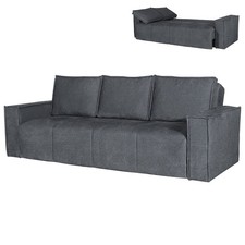 Schlafsofa - anthrazit -