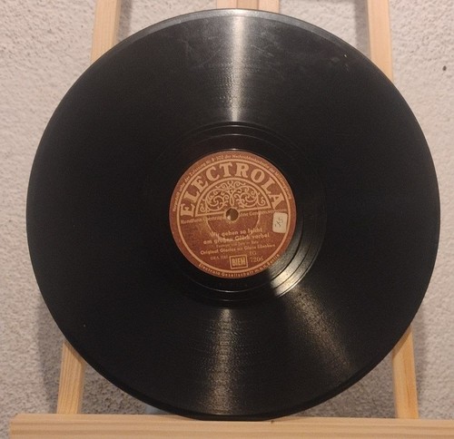 Schellackplatte electrola - schellackplatte,