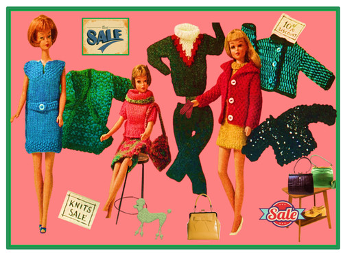 Strickanleitung barbie fashion - barbie,
