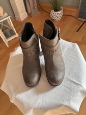 Tom Tailor Stiefeletten 40, grau