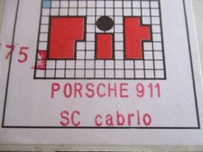 🏁PIT #75 PORSCHE 911 SC