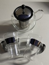 Bodum Teekanne Teegläser Teeservice Glas