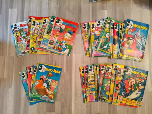 50x micky maus hefte - micky,