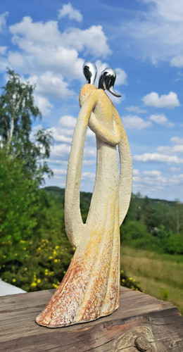 Moderne skulptur liebespaar - moderne,