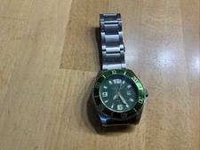 Herren Armbanduhr von Shark, Grün, Läuft, Mit Datum