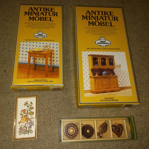 Puppenhaus antik miniatur - antik,