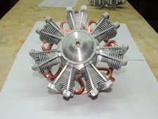 Zylinder sternmotorattrappe - 7-zylinder,