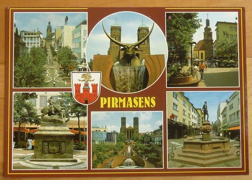 Pirmasens pfalz 1980 - ak,