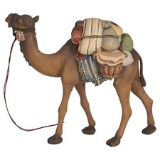 Holz Krippen Figur KAMEL MIT