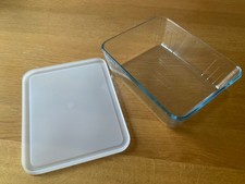 Pyrex Glasbehälter mit Deckel ca. 2,6 l - 25 cm x 19 cm x 8 cm