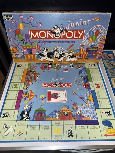 Parker monopoly junior - junior, (1991)