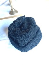 Antike Pelzmütze Damen Persianer, um 1920