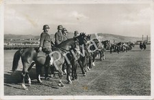 Foto WK2 Soldaten beritten Pferde Wehrmacht  Parade Uniform M1.05