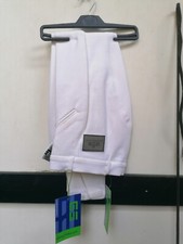 Reithose 158 Weiß Kniebesatz