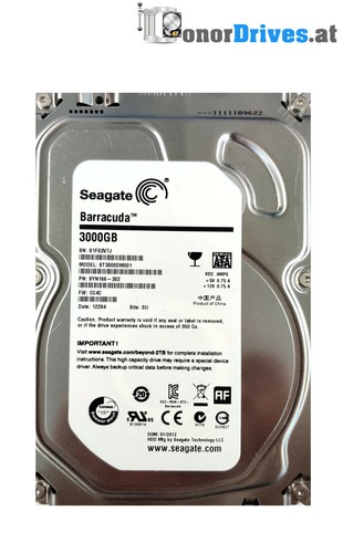 Seagate st3000dm001 tb - tb,