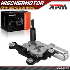 Wischermotor Heckwischermotor Hinten 12V für VW Caddy III 2C 2K Touran 1T