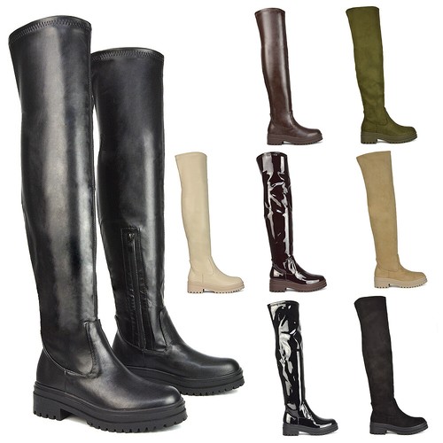 Damen overknee stiefel - damen,