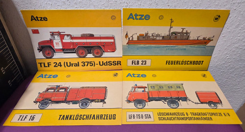 Atze ddr modellbogen - ddr,