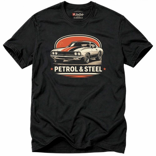Muscle car shirt - t-shirt, herren