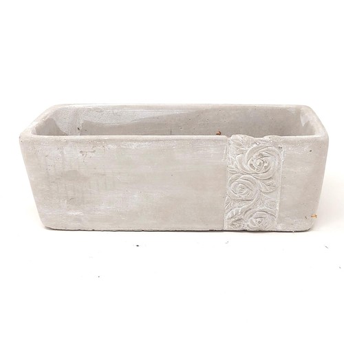 Jardiniere rosen 24x10x8 - jardiniere, 24x10x8,5cm